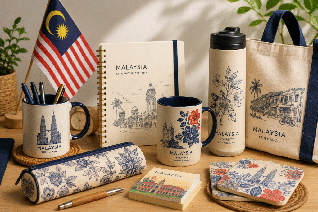 Malaysia-Themed Desk and Lifestyle Items