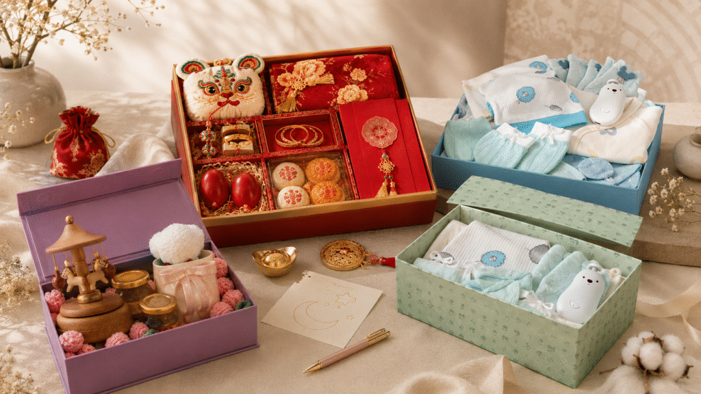Traditional vs Modern Full Moon Gift Box