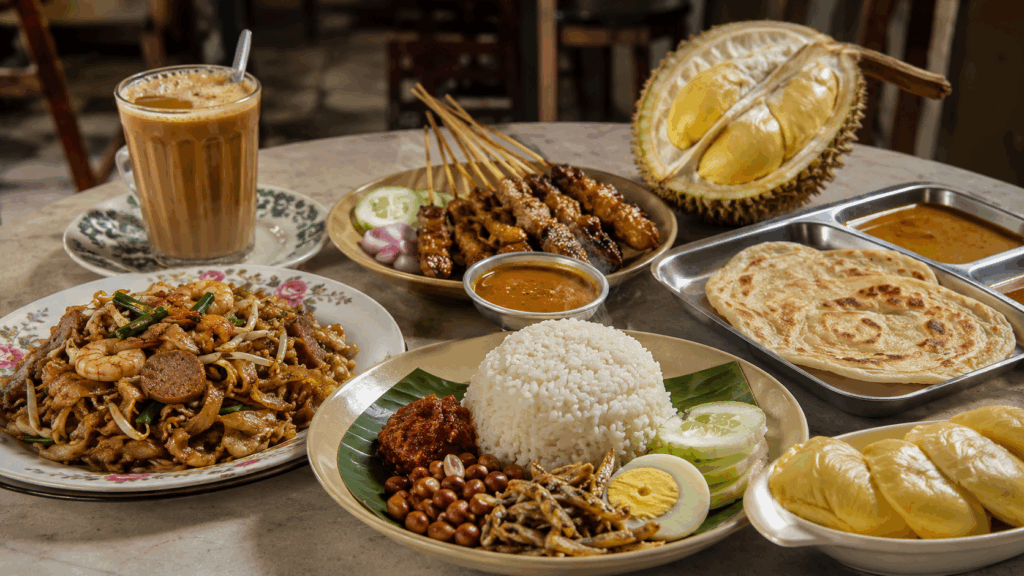 Local food in Malaysia