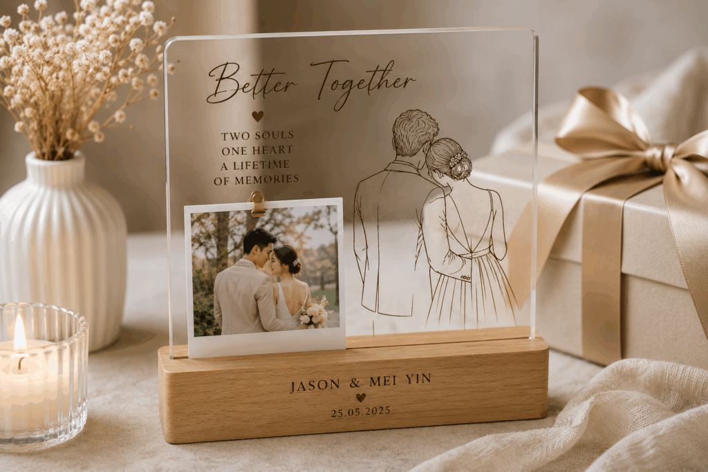 Personalized couple keepsakes