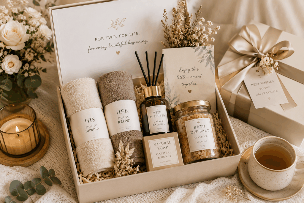 Couple wellness gift box