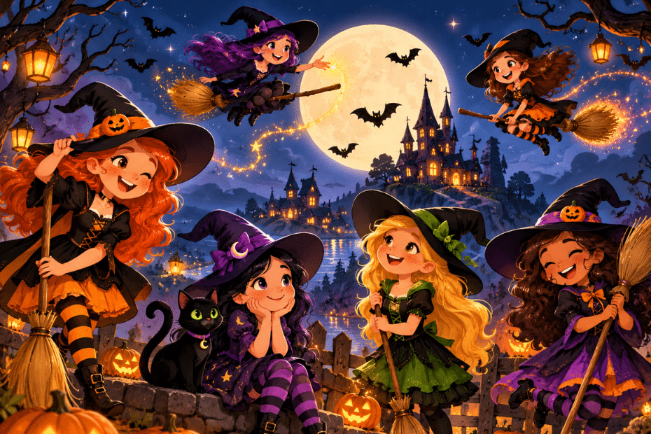 Witches and Broomsticks