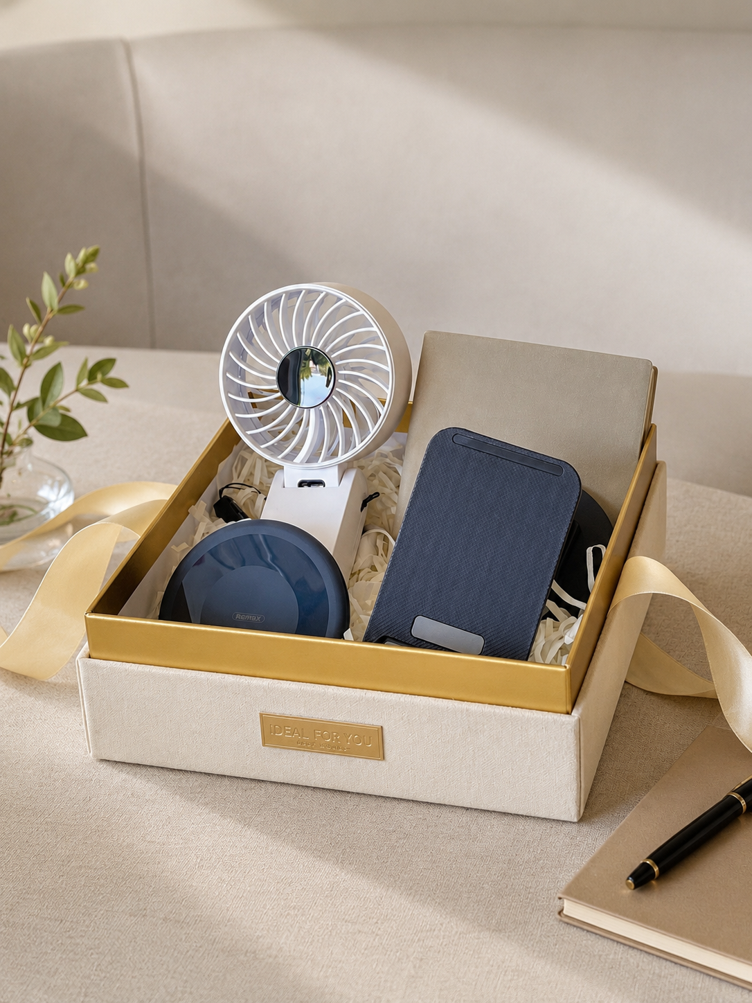 BreezeGo gift box with containment