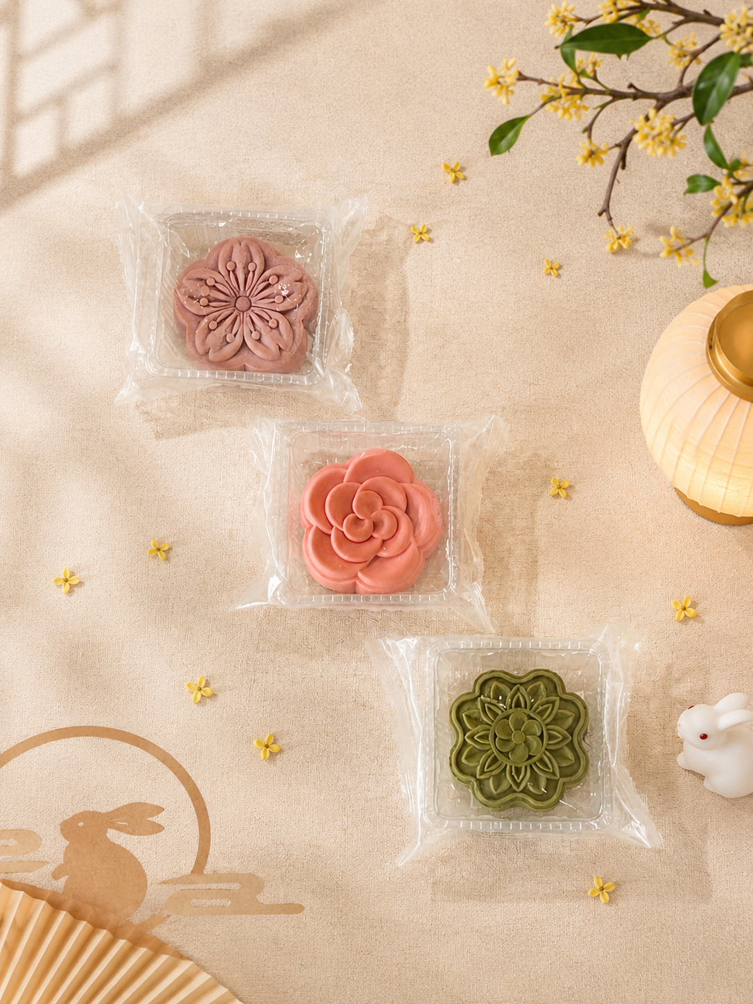A Basket of Moonlight mooncakes
