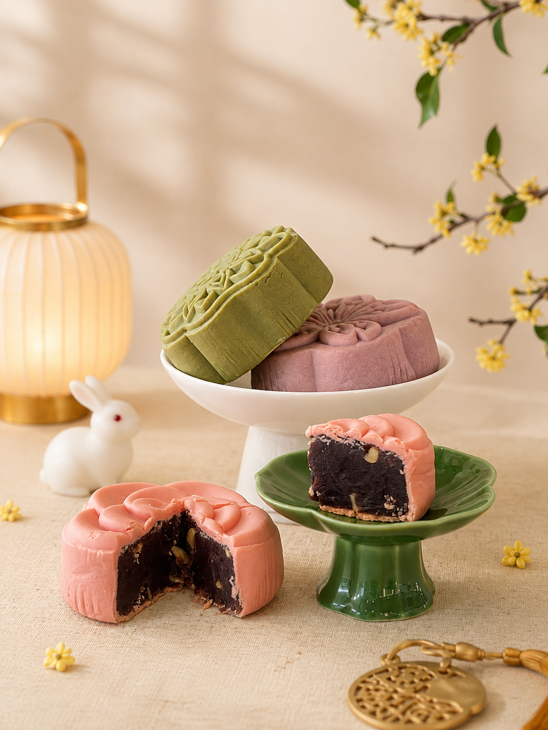 A Basket of Moonlight mooncakes view
