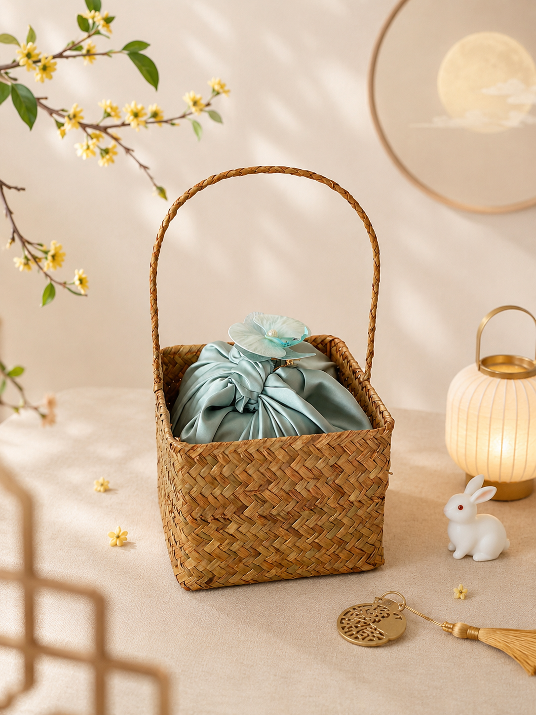 A Basket of Moonlight gift box side view