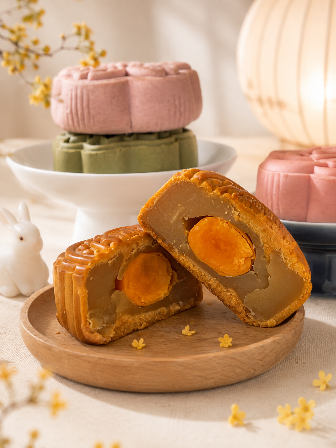 Oriental Moonlit Feast mooncakes view
